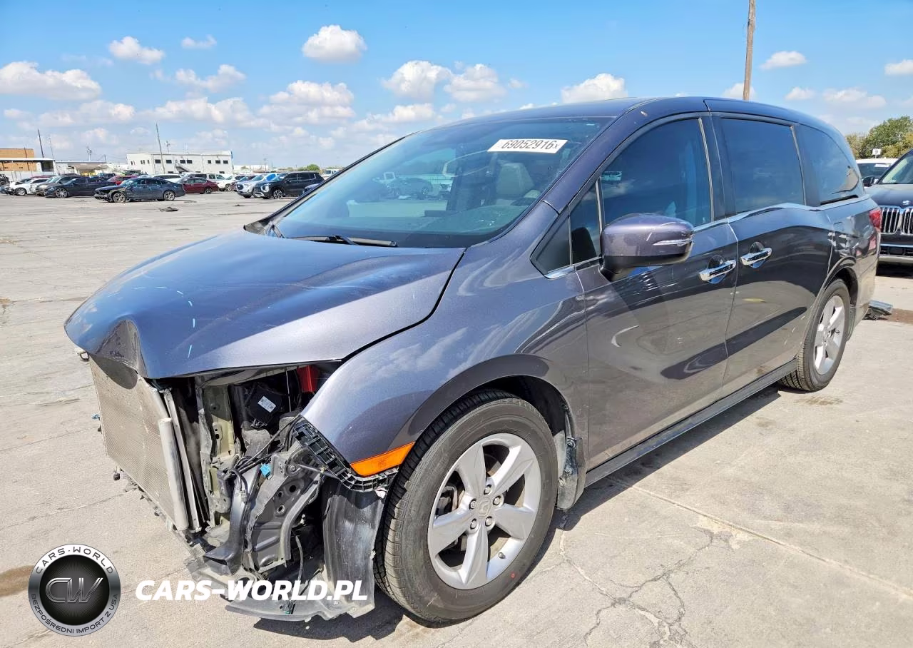 2018 Honda Odyssey Exl VIN:5FNRL6H73JB102480 - 1