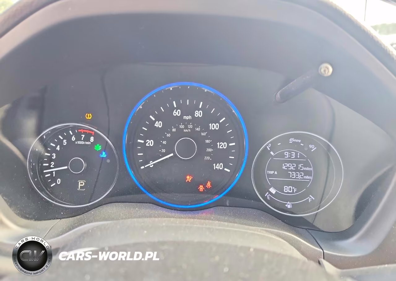 2019 Honda Hr-V Lx VIN:3CZRU5H35KG715162 - 9