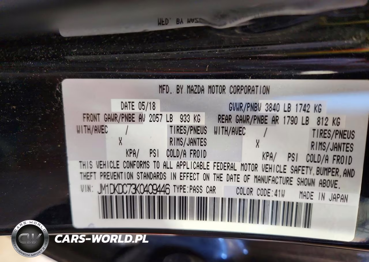 2019 Mazda Cx-3 Touring VIN:JM1DKDC73K0409446 - 12