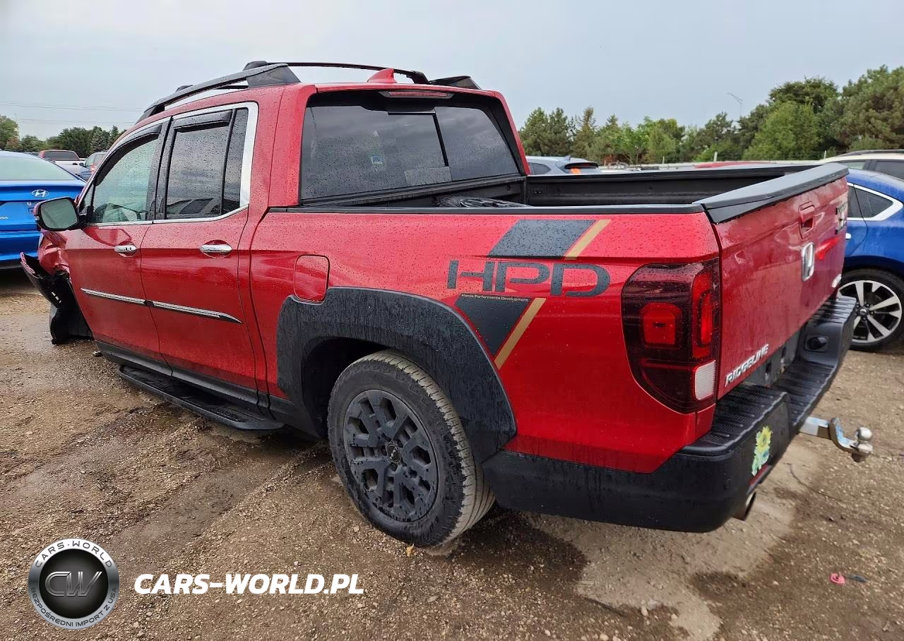 2022 Honda Ridgeline Rtl VIN:5FPYK3F73NB012632 - 2
