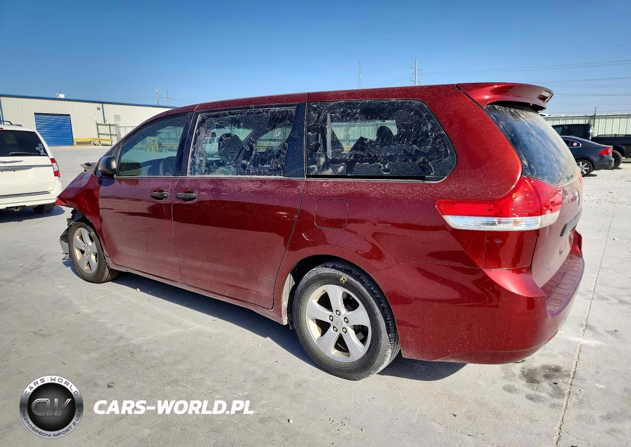 2013 Toyota Sienna L 7-Passenger VIN:5TDZK3DC5DS307254 - 2