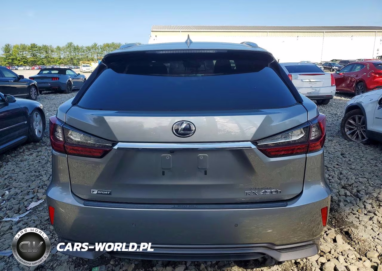 2019 Lexus Rx 450H F Sport VIN:2T2BGMCA7KC043108 - 6
