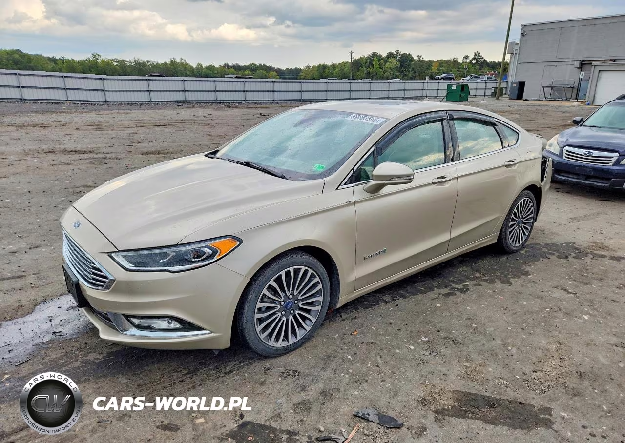 2018 Ford Fusion Titanium-Platinum Hev VIN:3FA6P0RU7JR107565 - 1