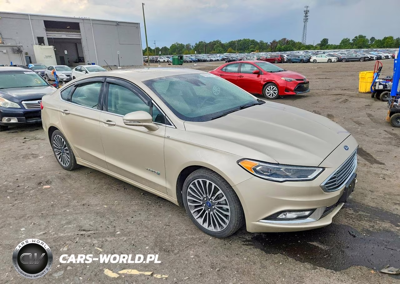 2018 Ford Fusion Titanium-Platinum Hev VIN:3FA6P0RU7JR107565 - 4
