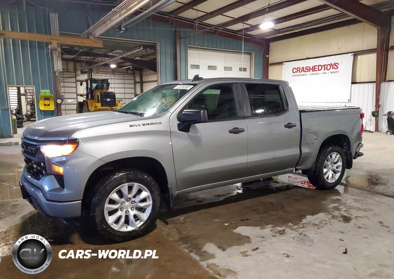 2024 Chevrolet Silverado K1500 Custom VIN:3GCPDBEK9RG325800 - 1