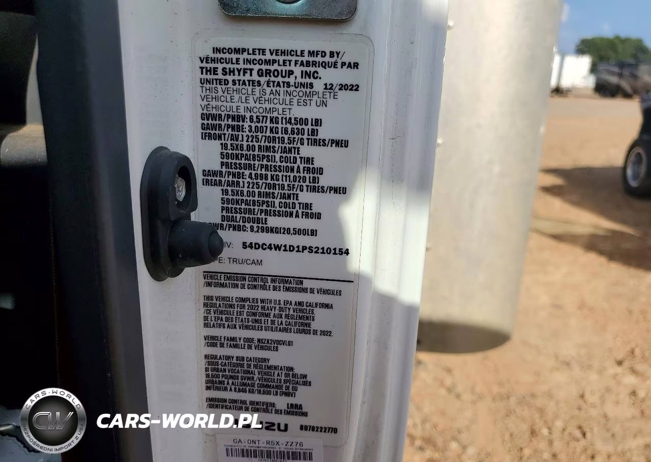 2023 Isuzu Npr Hd Box Truck VIN:54DC4W1D1PS210154 - 13