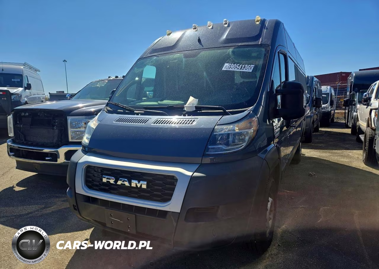 2021 Ram Promaster 3500 Delivery Van – zdjęcie 1 z 12