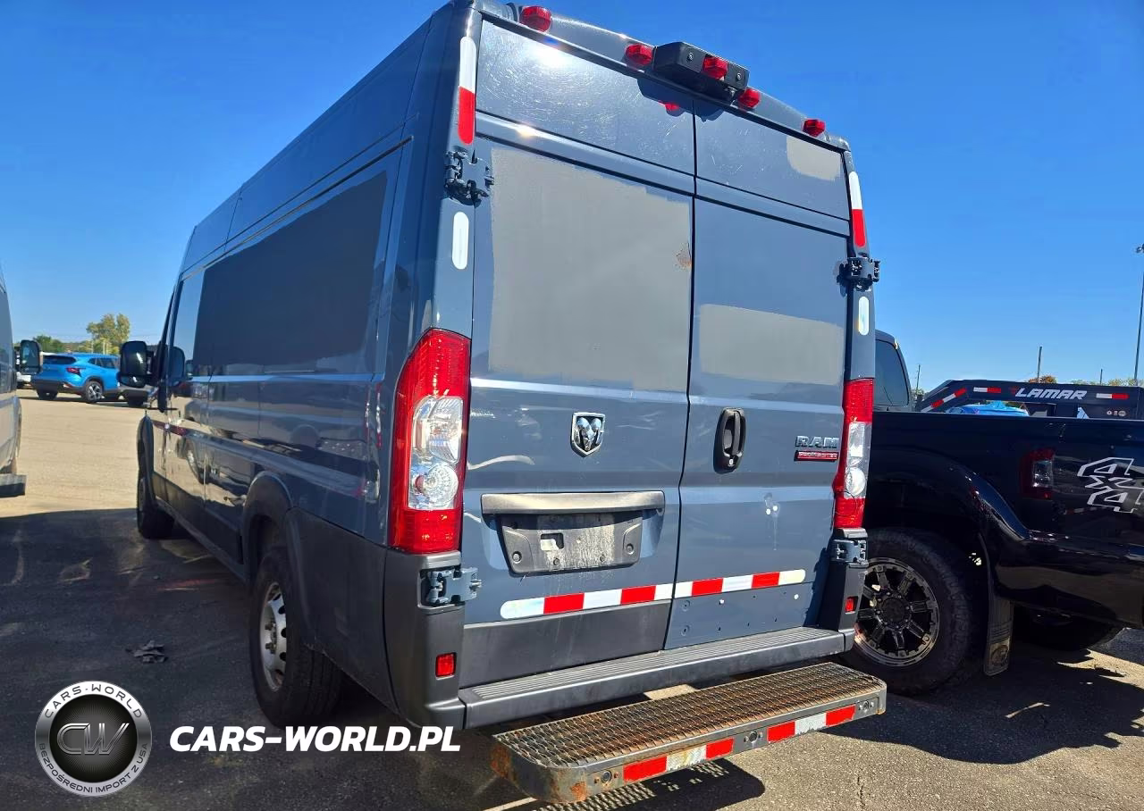 2021 Ram Promaster 3500 Delivery Van VIN:3C6FRVJG7ME501058 - 2
