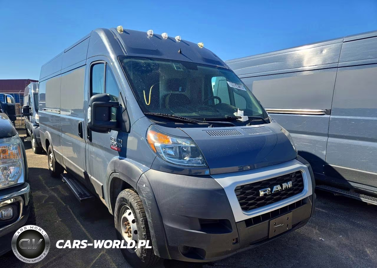 2021 Ram Promaster 3500 Delivery Van VIN:3C6FRVJG7ME501058 - 4