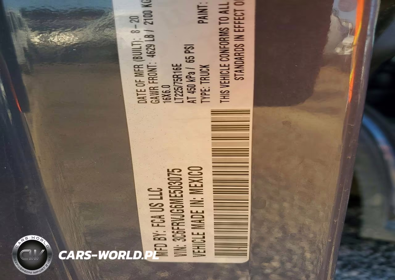 2021 Ram Promaster 3500 Delivery Van VIN:3C6FRVJG6ME503075 - 13