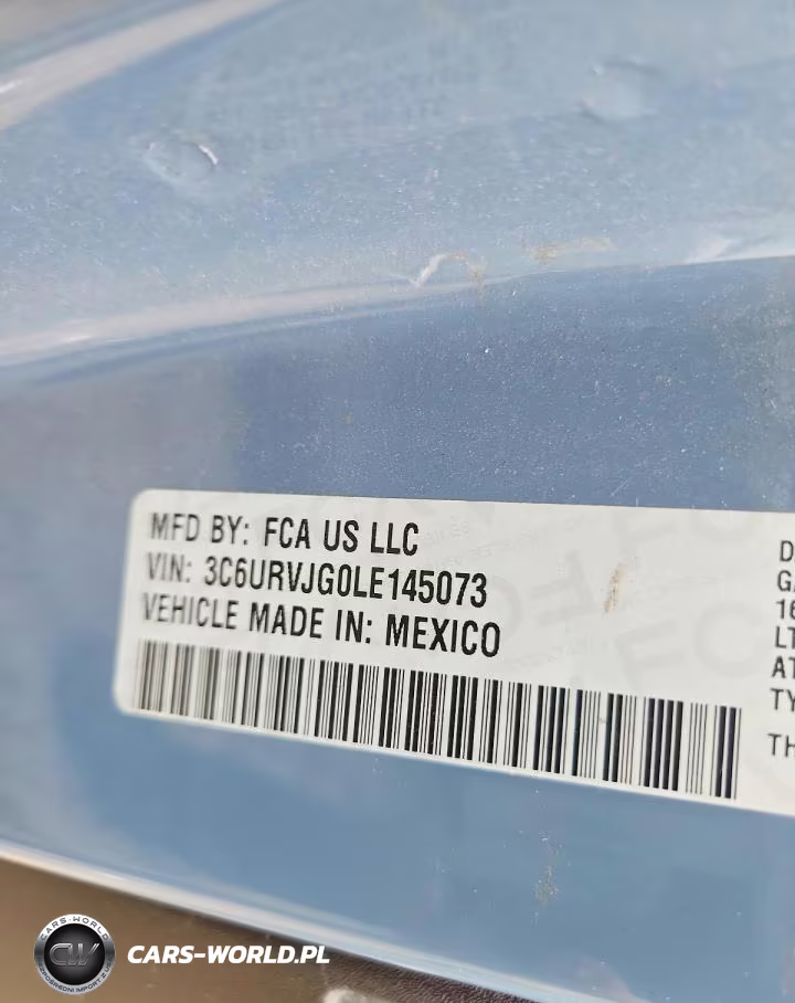 2020 Ram Promaster 3500 Vf Delivery Van VIN:3C6URVJG0LE145073 - 13