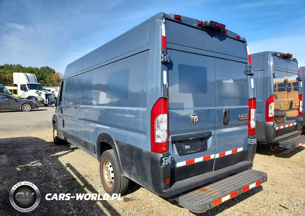 2020 Ram Promaster 3500 Vf Delivery Van VIN:3C6URVJG0LE145073 - 2
