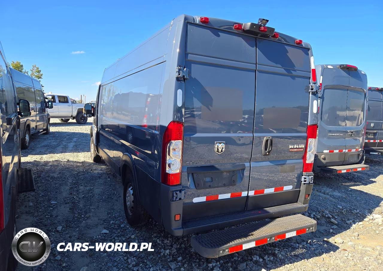 2020 Ram Promaster 3500 Delivery Van VIN:3C6URVJG9LE145296 - 2