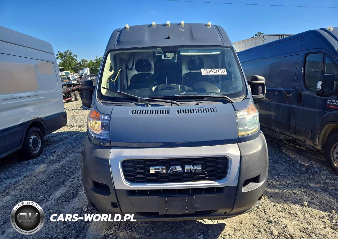 2020 Ram Promaster 3500 Delivery Van VIN:3C6URVJG9LE145296 - 5