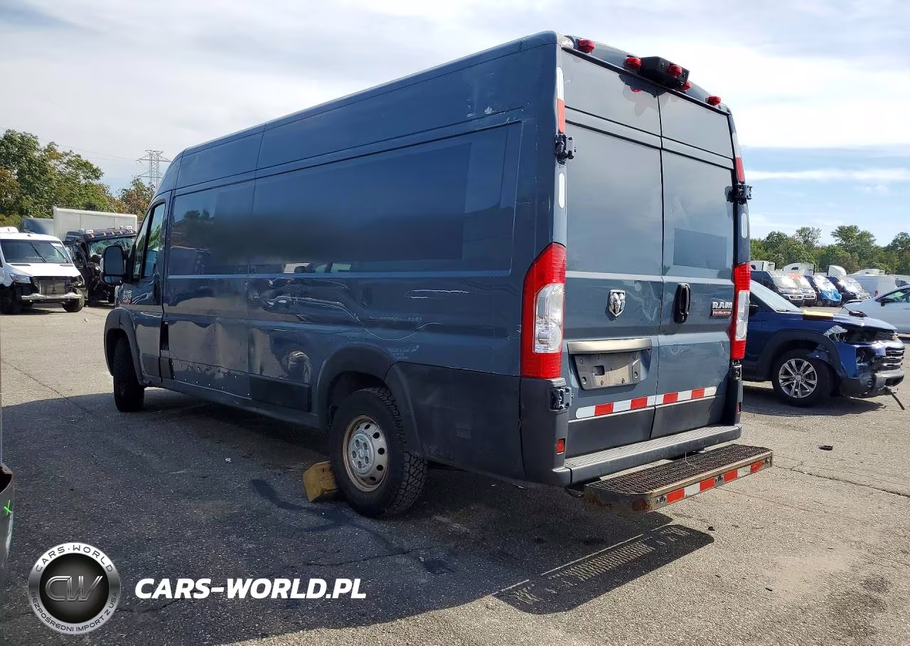 2020 Ram Promaster 3500 Delivery Van VIN:3C6URVJG1LE143896 - 2