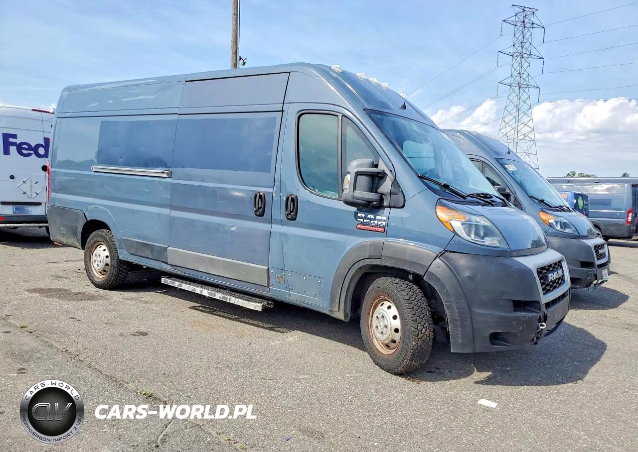 2020 Ram Promaster 3500 Delivery Van VIN:3C6URVJG1LE143896 - 4