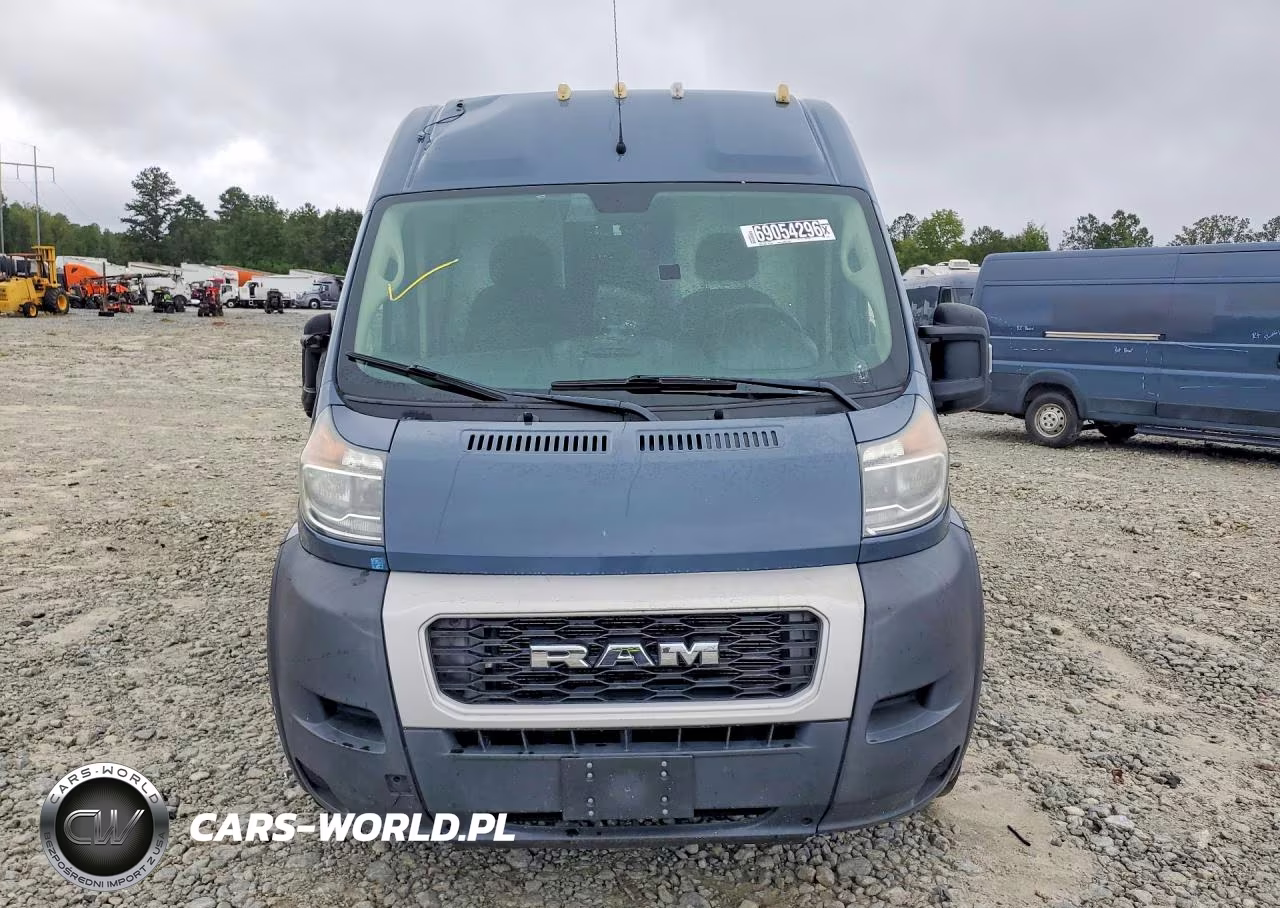 2020 Ram Promaster 3500 Delivery Van VIN:3C6URVJG9LE145380 - 5