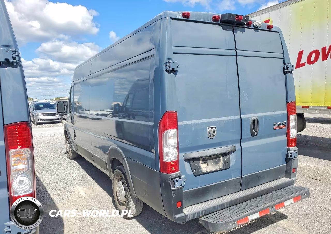 2021 Ram Promaster 3500 Delivery Van VIN:3C6FRVJG5ME503262 - 2
