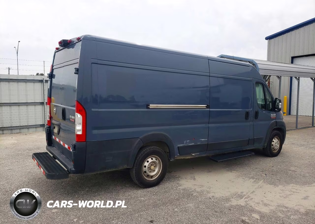 2021 Ram Promaster 3500 Delivery Van VIN:3C6FRVJG5ME503293 - 3