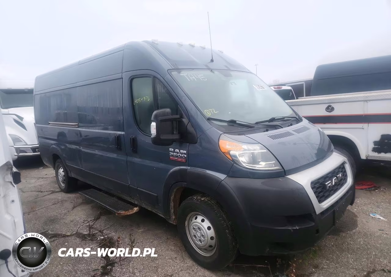 2021 Ram Promaster 3500 Delivery Van VIN:3C6FRVJG0ME503315 - 4