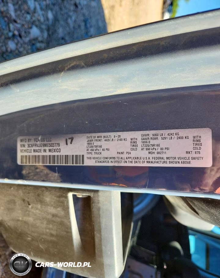 2021 Ram Promaster 3500 Delivery Van VIN:3C6FRVJG9ME503779 - 13