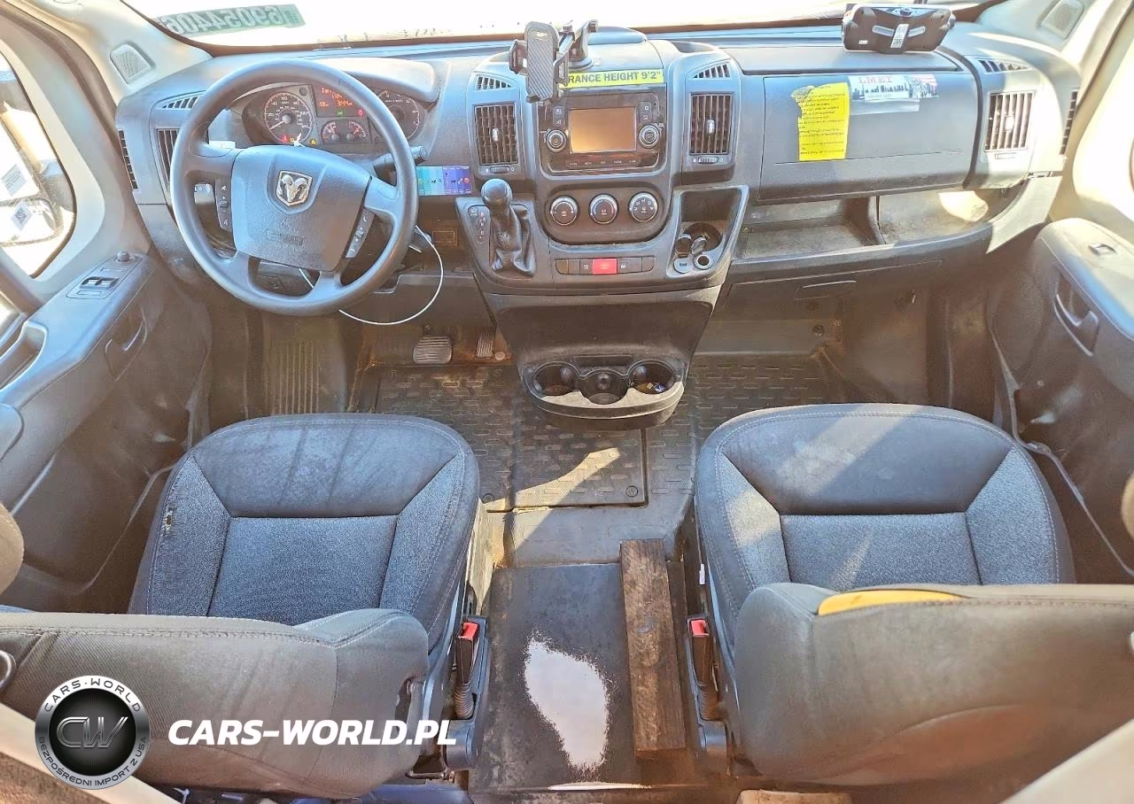 2021 Ram Promaster 3500 Delivery Van VIN:3C6FRVJG9ME503779 - 8