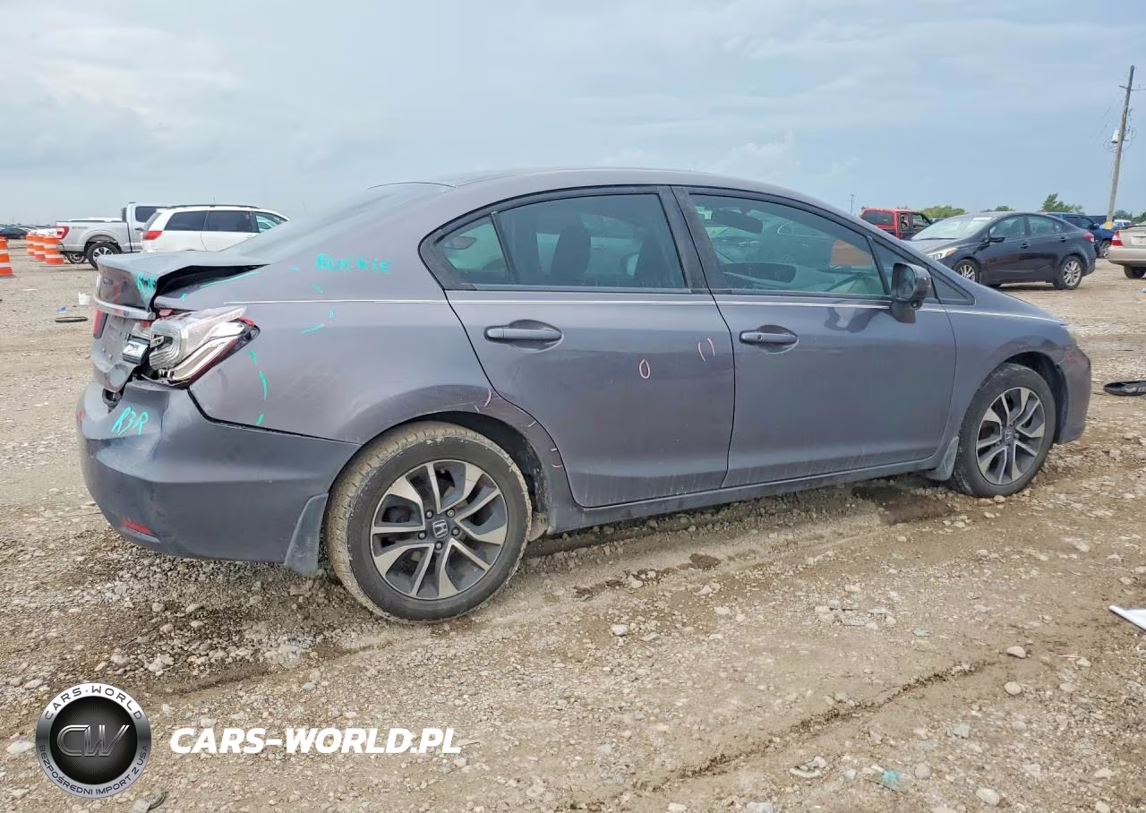 2014 Honda Civic Ex VIN:19XFB2F80EE084137 - 3