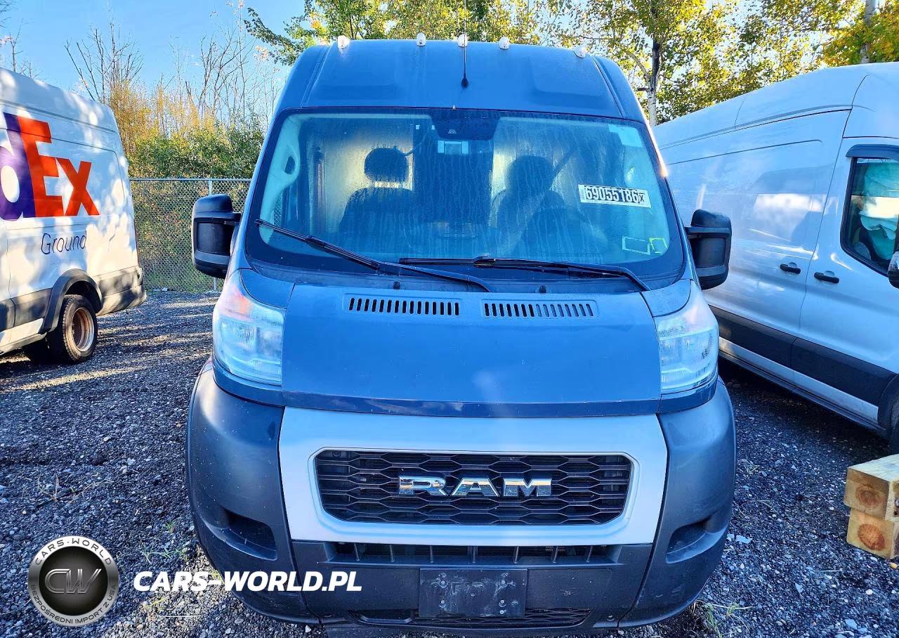2021 Ram Promaster 3500 Delivery Van VIN:3C6MRVJG7ME544368 - 5