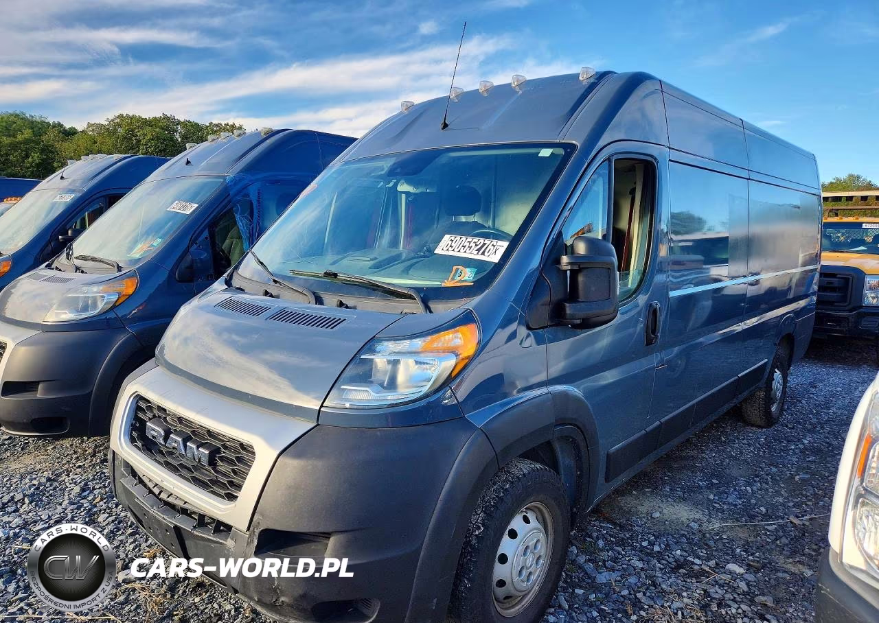 2021 Ram Promaster 3500 Delivery Van VIN:3C6MRVJG9ME535543 - 1