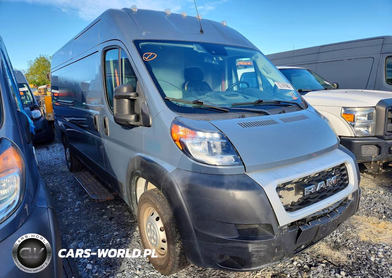 2021 Ram Promaster 3500 Delivery Van VIN:3C6MRVJG9ME535543 - 4