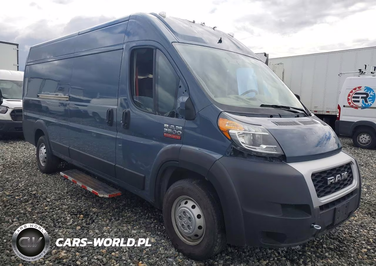 2021 Ram Promaster 3500 Delivery Van VIN:3C6MRVJG0ME536788 - 3