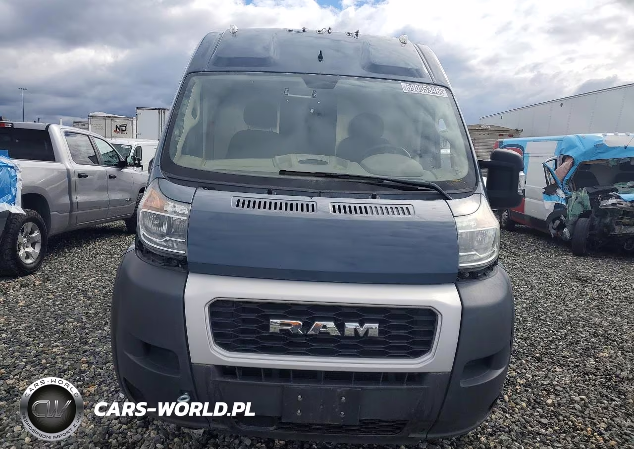 2021 Ram Promaster 3500 Delivery Van VIN:3C6MRVJG0ME536788 - 4