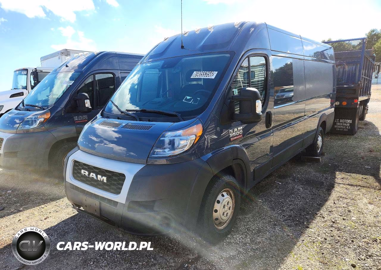 2021 Ram Promaster 3500 Delivery Van VIN:3C6MRVJG9ME536840 - 1