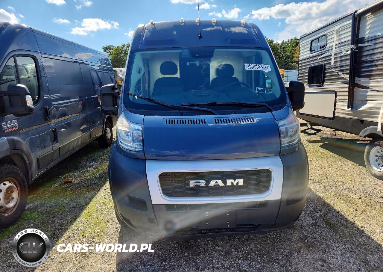 2021 Ram Promaster 3500 Delivery Van VIN:3C6MRVJG9ME536840 - 5