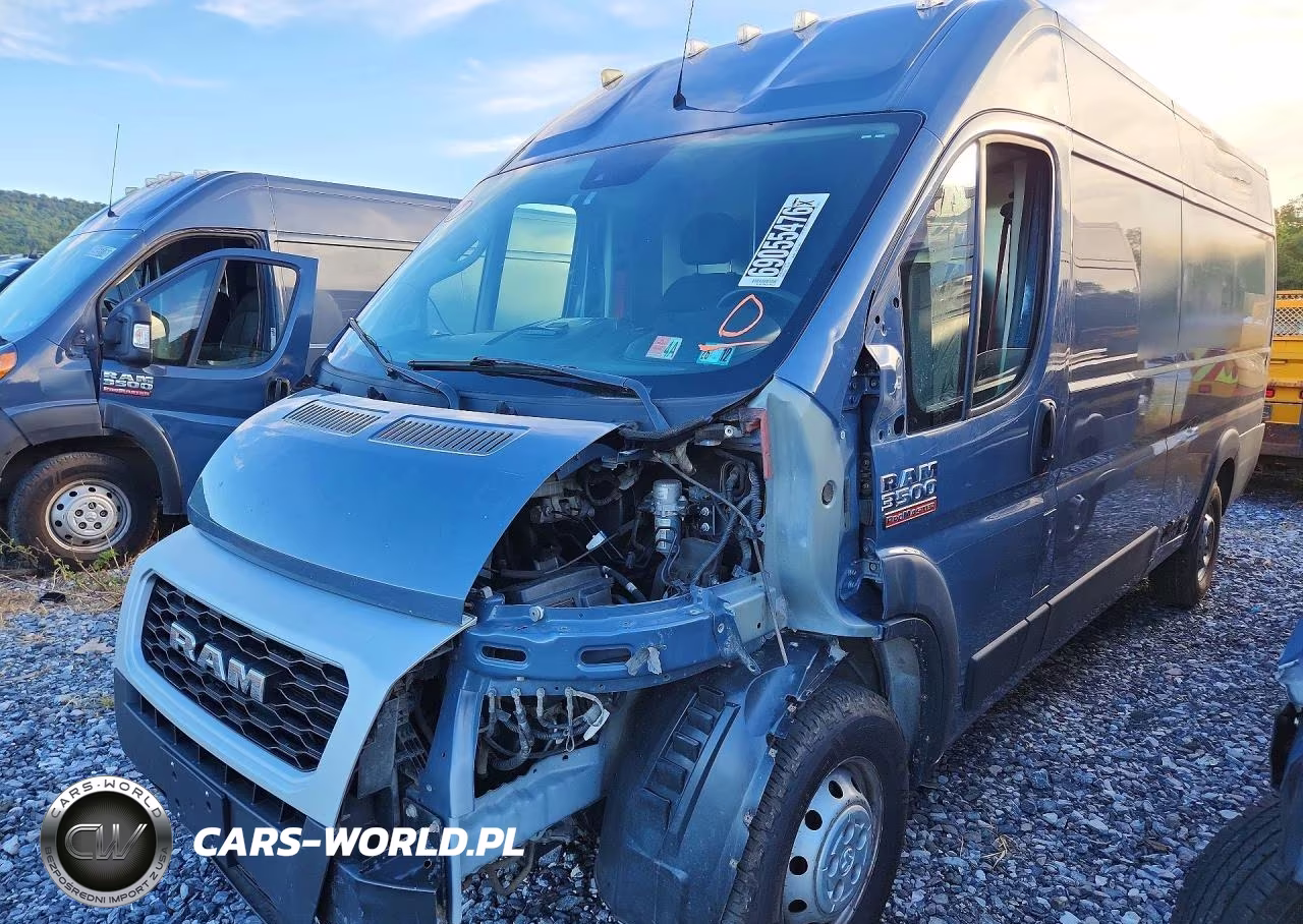 2021 Ram Promaster 3500 Delivery Van VIN:3C6MRVJG2ME550031 - 1
