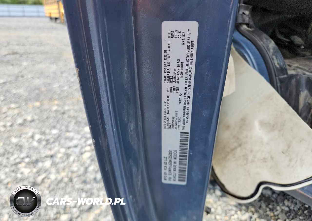 2021 Ram Promaster 3500 Delivery Van VIN:3C6MRVJG2ME550031 - 13
