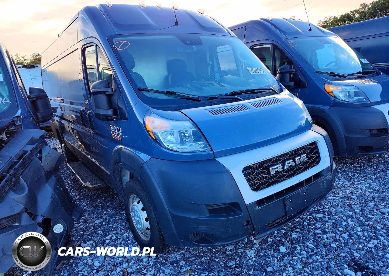 2021 Ram Promaster 3500 Delivery Van VIN:3C6MRVJG2ME550269 - 4