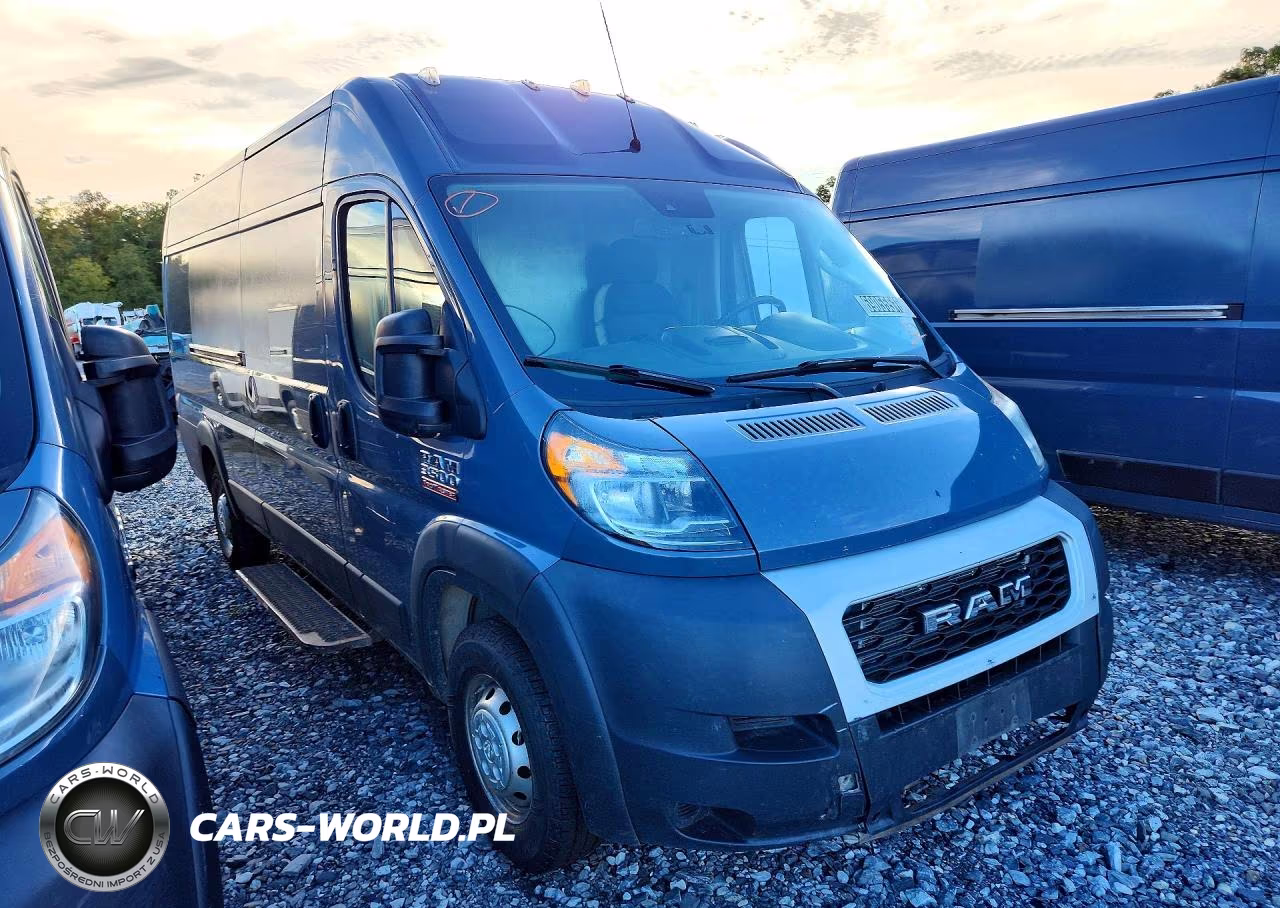 2021 Ram Promaster 3500 Delivery Van VIN:3C6MRVJG4ME550483 - 4