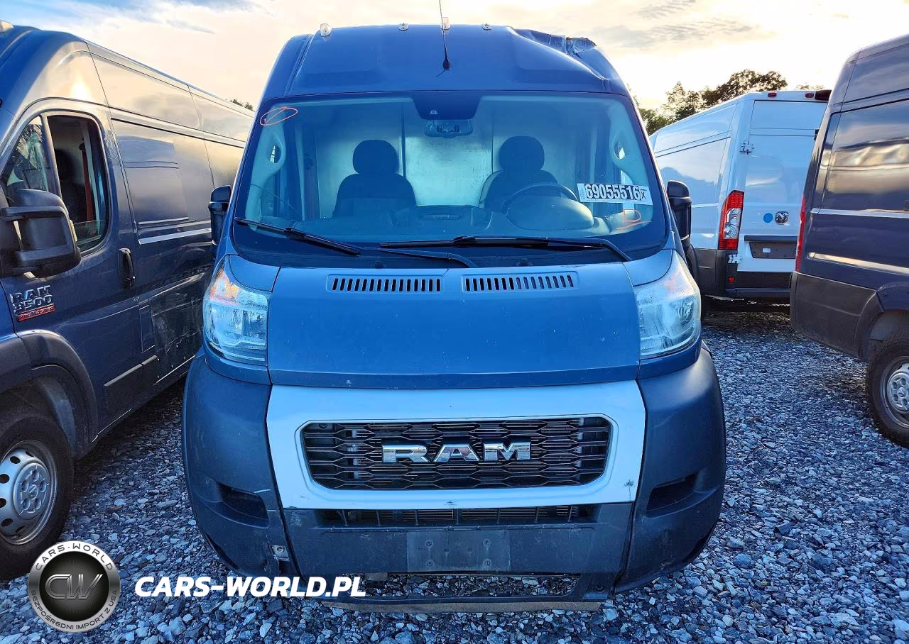 2021 Ram Promaster 3500 Delivery Van VIN:3C6MRVJG4ME550483 - 5