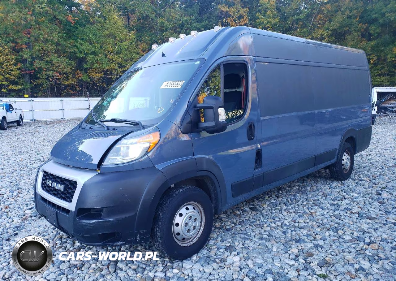 2021 Ram Promaster 3500 Delivery Van VIN:3C6MRVJG9ME541312 - 1