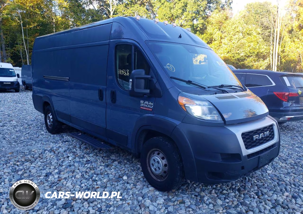 2021 Ram Promaster 3500 Delivery Van VIN:3C6MRVJG9ME541312 - 4