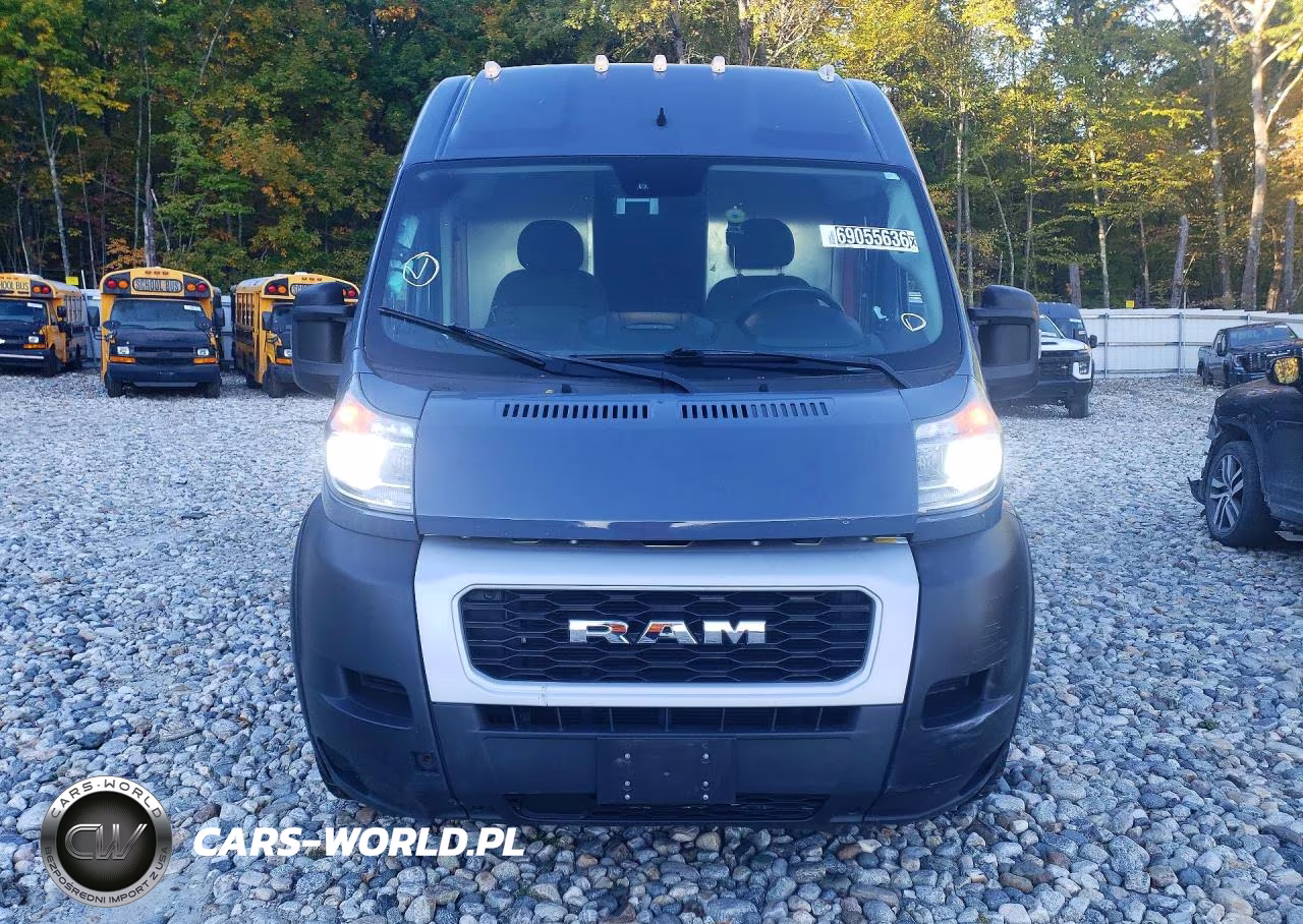 2021 Ram Promaster 3500 Delivery Van VIN:3C6MRVJG9ME541312 - 5