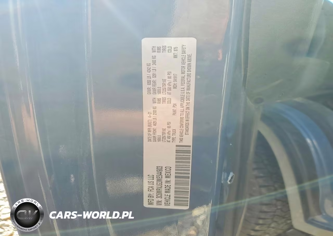 2021 Ram Promaster 3500 Delivery Van VIN:3C6MRVJG3ME544903 - 13