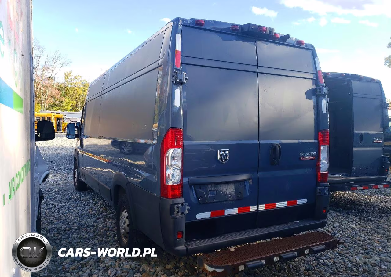 2021 Ram Promaster 3500 Delivery Van VIN:3C6MRVJG3ME544903 - 2