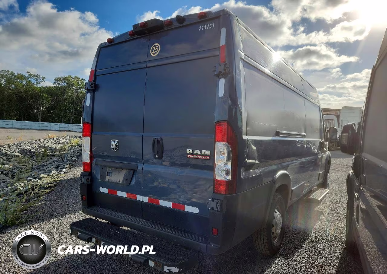 2021 Ram Promaster 3500 Delivery Van VIN:3C6MRVJG6ME541428 - 3