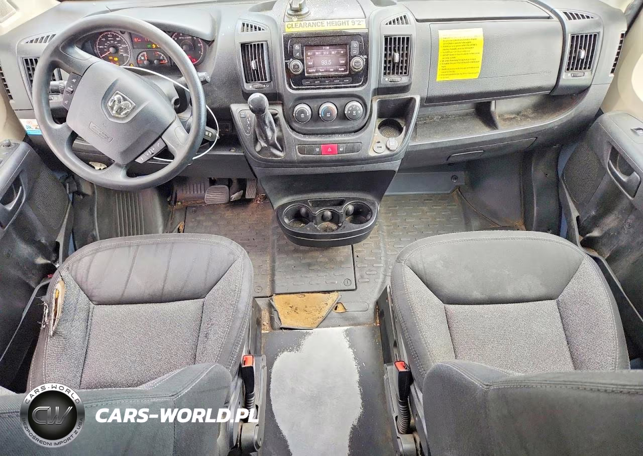 2021 Ram Promaster 3500 Delivery Van VIN:3C6MRVJG6ME541431 - 8