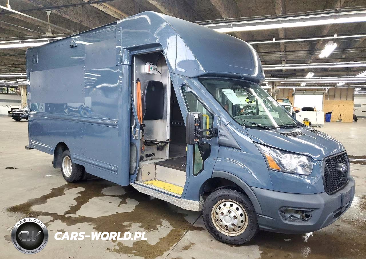 2021 Ford Transit Delivery Truck VIN:1FDDF6P87MKA77016 - 4
