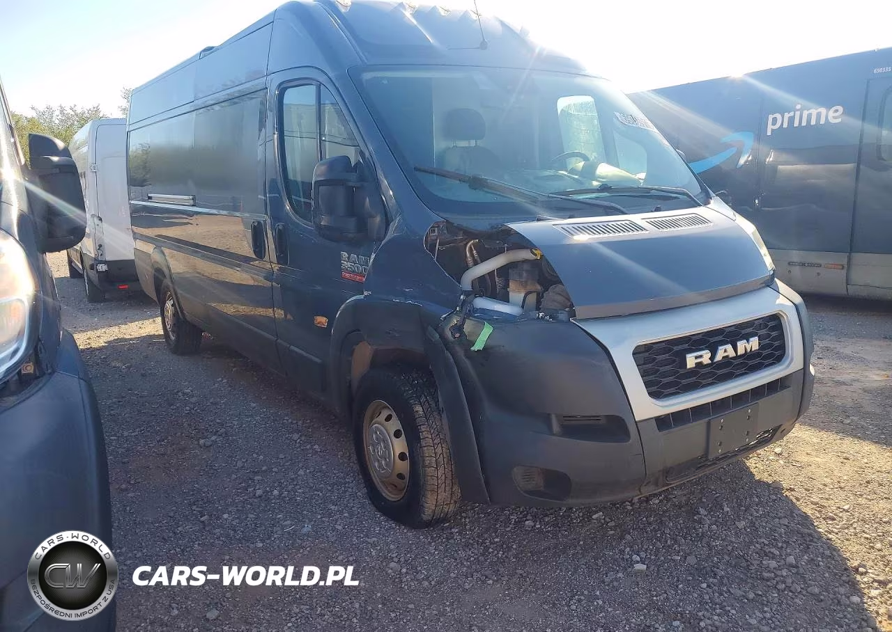 2021 Ram Promaster 3500 Delivery Van VIN:3C6MRVJG0ME587109 - 4