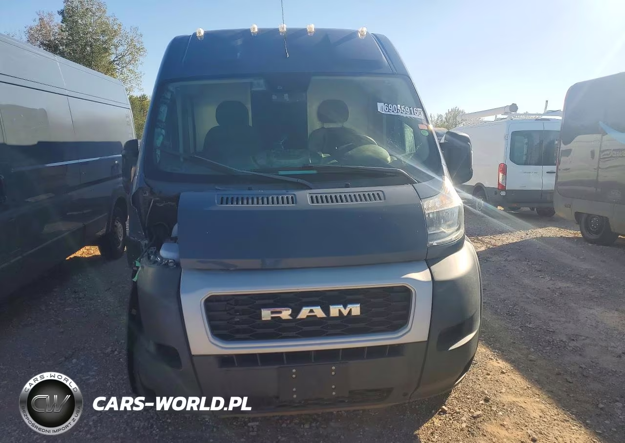 2021 Ram Promaster 3500 Delivery Van VIN:3C6MRVJG0ME587109 - 5