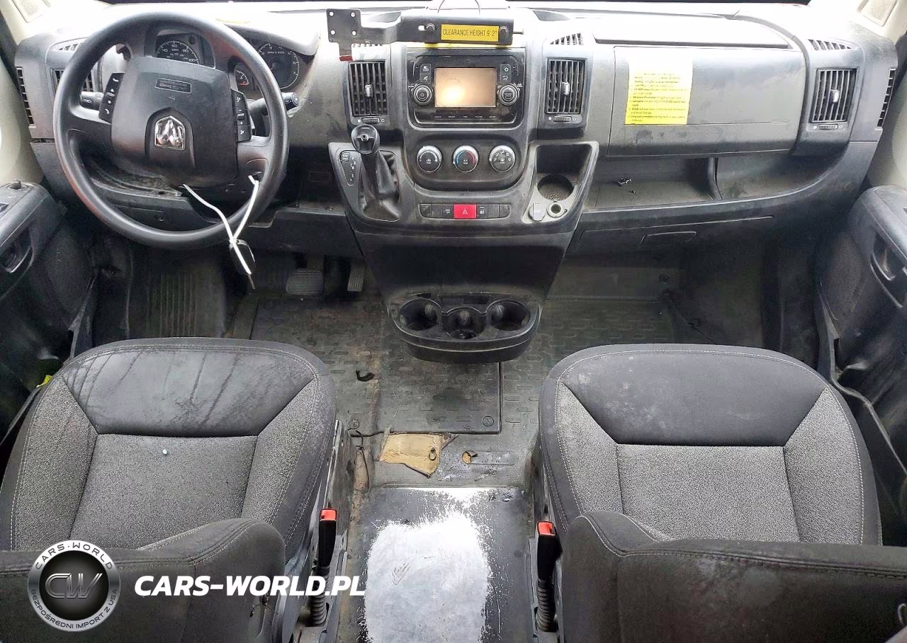 2021 Ram Promaster 3500 Delivery Van VIN:3C6MRVJG0ME579642 - 8
